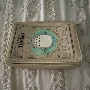 Totoro Cream Clutch Bag